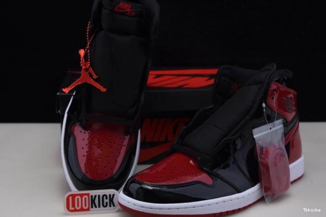Rep TBK 1 Jordan Bred 555088-063 Patent Air High OG 0822